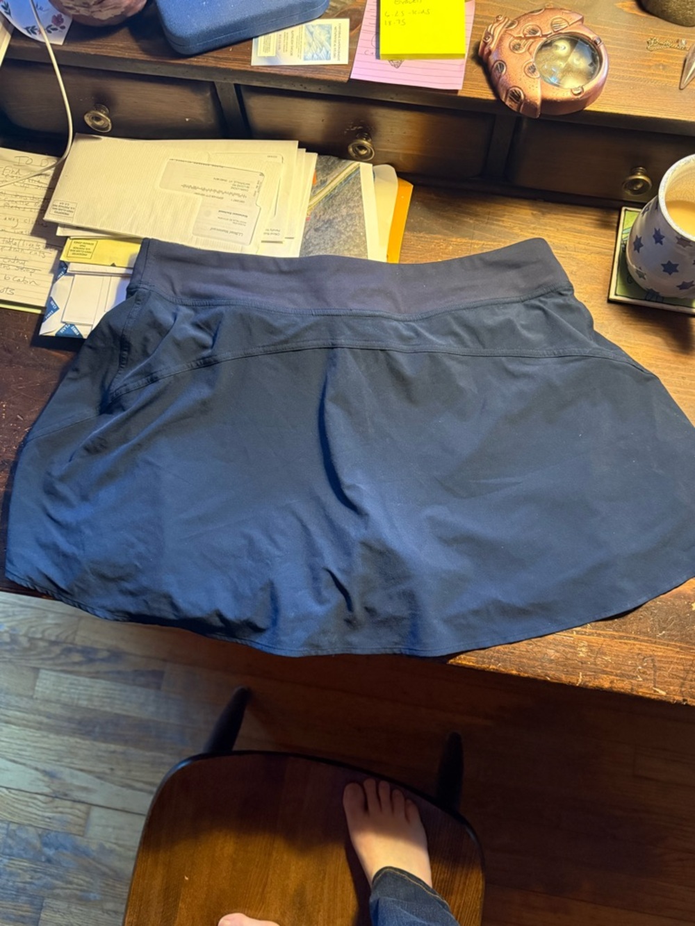 Lululemon Athletica Dark Blue Skort - Picture 4 of 6